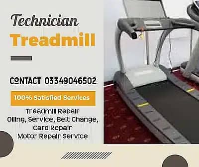 Electric treadmill repair service motor belt panel card 1