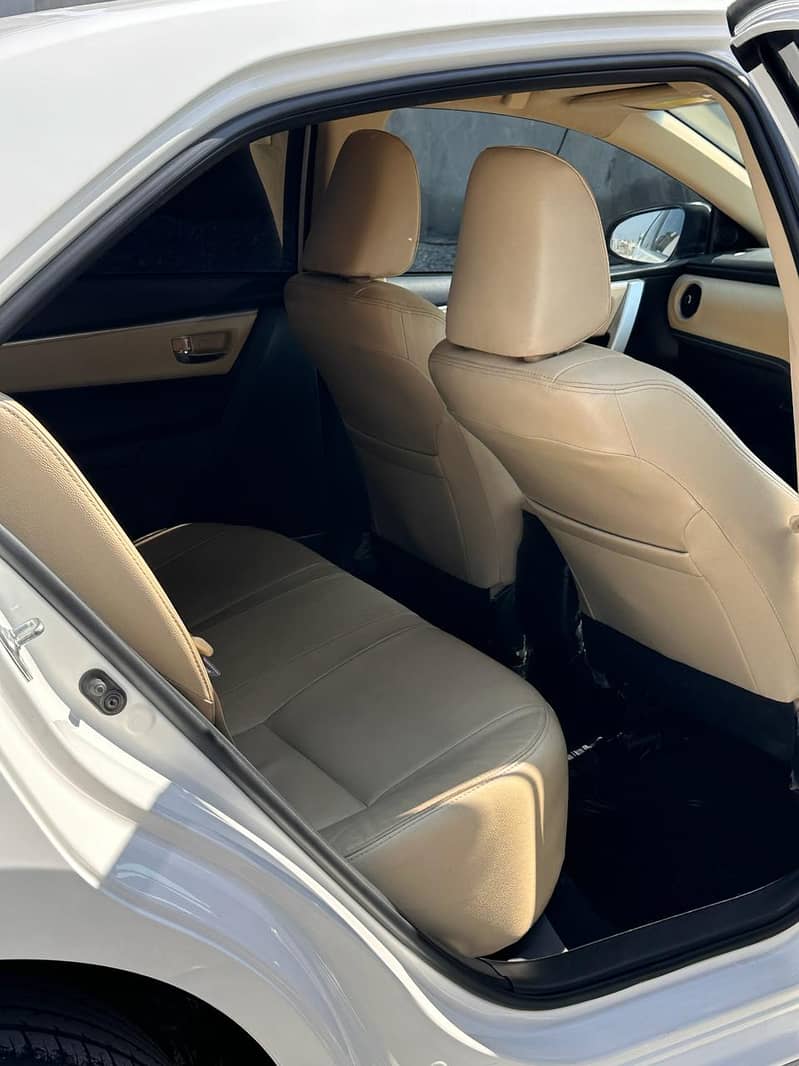 Toyota Corolla Altis Grande X 1.8 Beige Interior 2021 Model 9