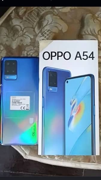 oppo A54 condition 10 by 10  /03099416299 0