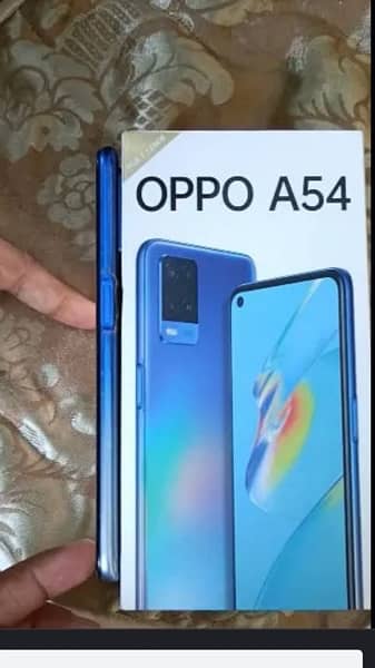 oppo A54 condition 10 by 10  /03099416299 1