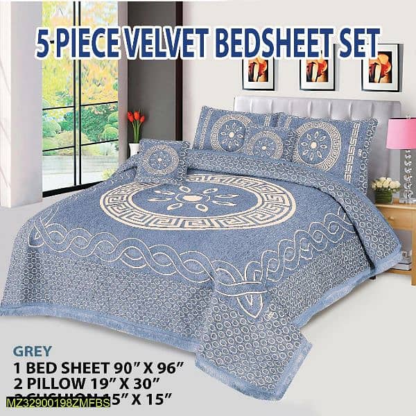 Velvet double spread/Bed Sheet/bed Cover/ king size bed sheets 2