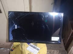damaged Tcl led tv