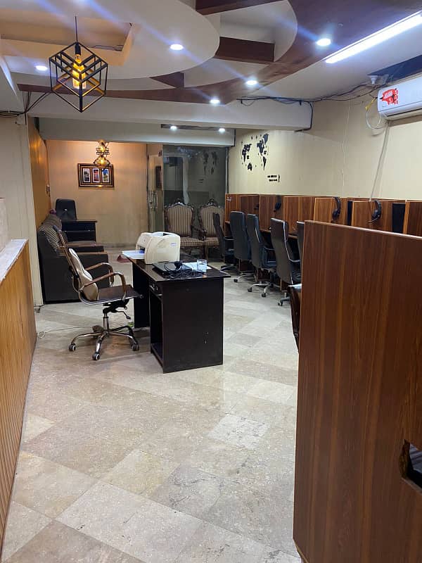 1 Kanal Furnished Office Space on budget near Main Boulevard Johar Town 4