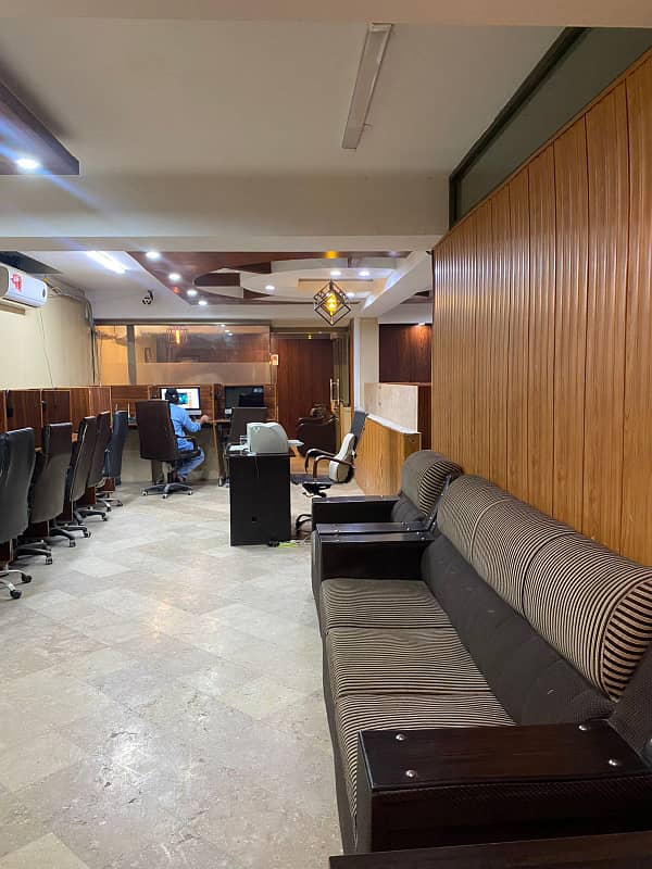 1 Kanal Furnished Office Space on budget near Main Boulevard Johar Town 12