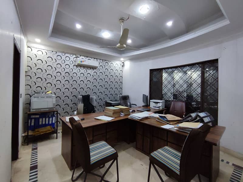 1 Kanal Furnished Office Space on budget near Main Boulevard Johar Town 14