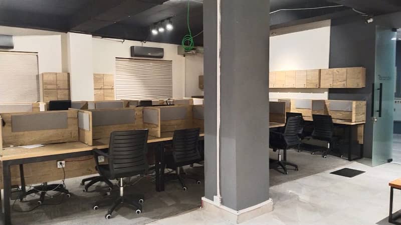 1 Kanal Furnished Office Space on budget near Main Boulevard Johar Town 16