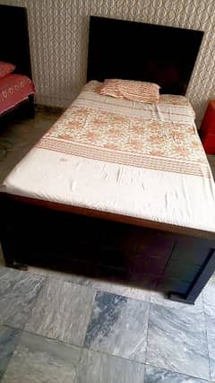 Brand New Pair Of Single Bed With Matress 0