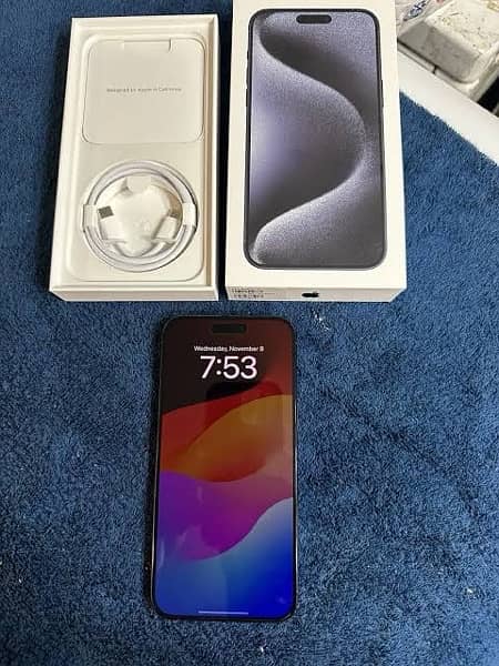 iPhone 15 pro max 512 Gb PTA approved LLA 1