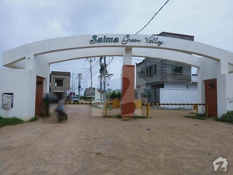 Buy A 120 Square Yards Residential Plot For Sale In Saima Green Valley 1