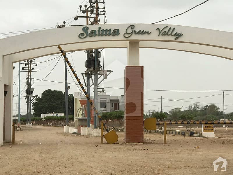 Buy A 120 Square Yards Residential Plot For Sale In Saima Green Valley 3