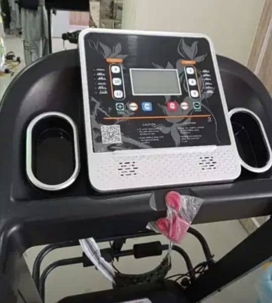 semi commercial home use electric treadmill manual exercise walk cycle 6