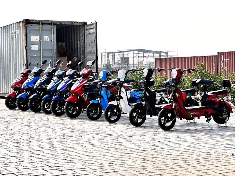 Azadi Electric Scooties / Bikes 2024 model Zero Meter 10