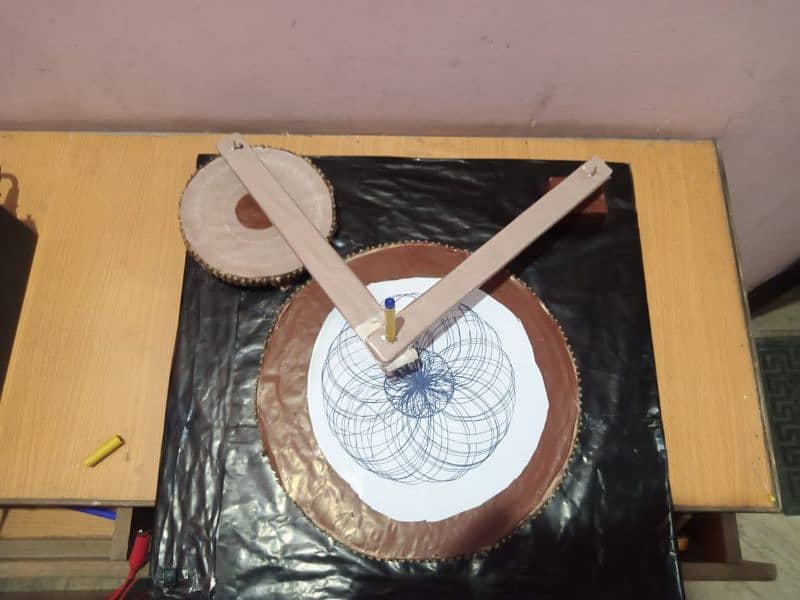 Science Model demonstrating Flower making Automatically. 1