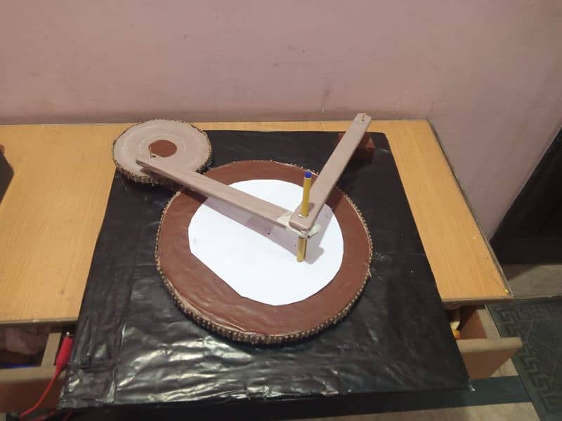 Science Model demonstrating Flower making Automatically. 2