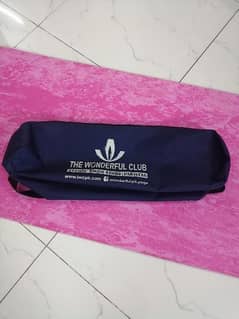 yoga mat (8mm) with bag