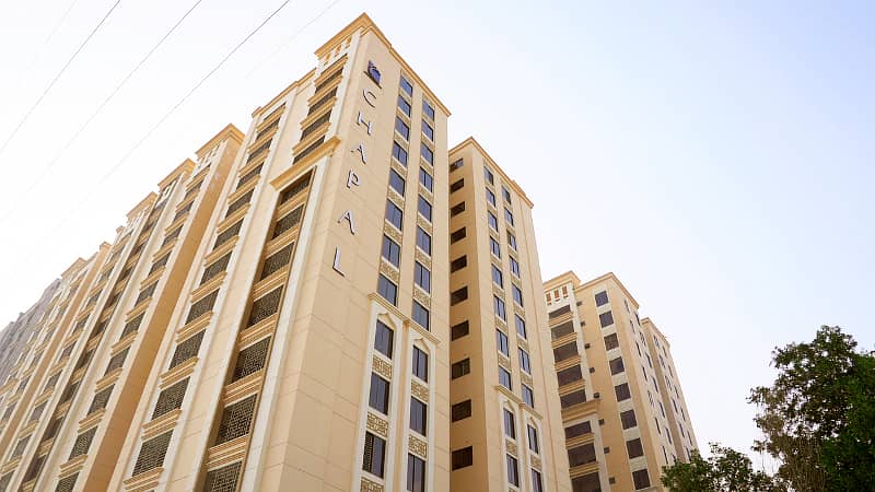 Flats For Rent In Chapal Courtyard 1 & 2 Scheme 33 Karachi 0