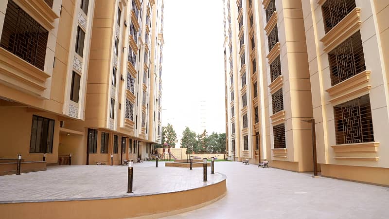 Flats For Rent In Chapal Courtyard 1 & 2 Scheme 33 Karachi 1