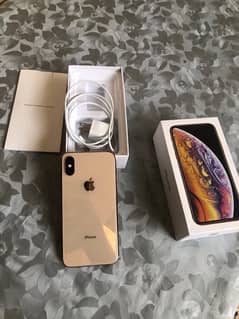 IPHONE XS 64GB NON PTA WITH BOX IMEI MATCH AND CHARGER