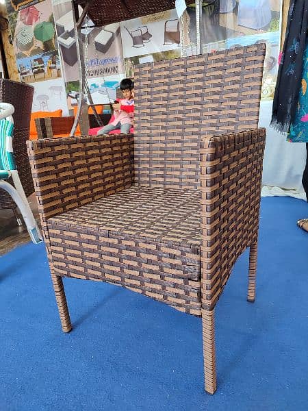 Rattan Outdoor Chair Powder Coating Frame Export Quality 4