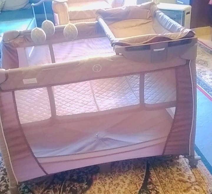 Brand New Baby Cot Tinnies Play Pen 1