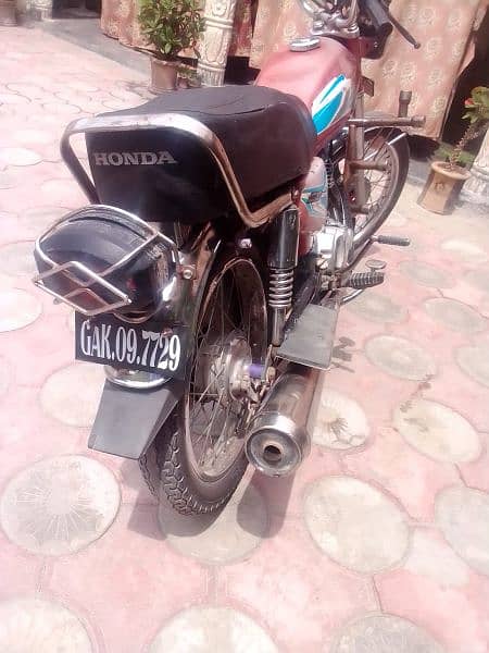 Honda 125 Punjab no 2