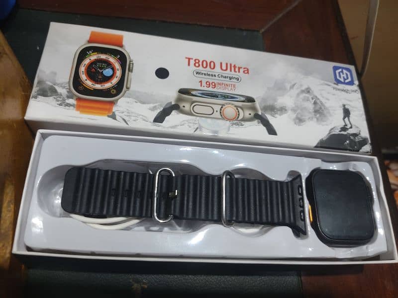 T800 ultra smart watch and YSDBBC BT 50 Airpods 1
