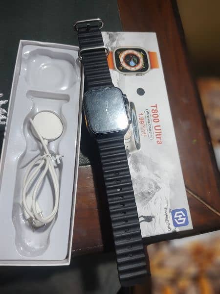 T800 ultra smart watch and YSDBBC BT 50 Airpods 3