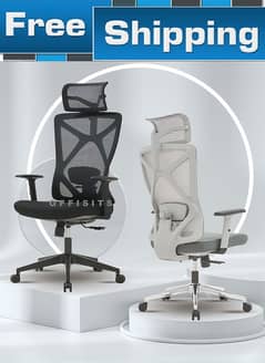High End Ergonomic Chair with Lumbar Support - 1 Year Warranty 0