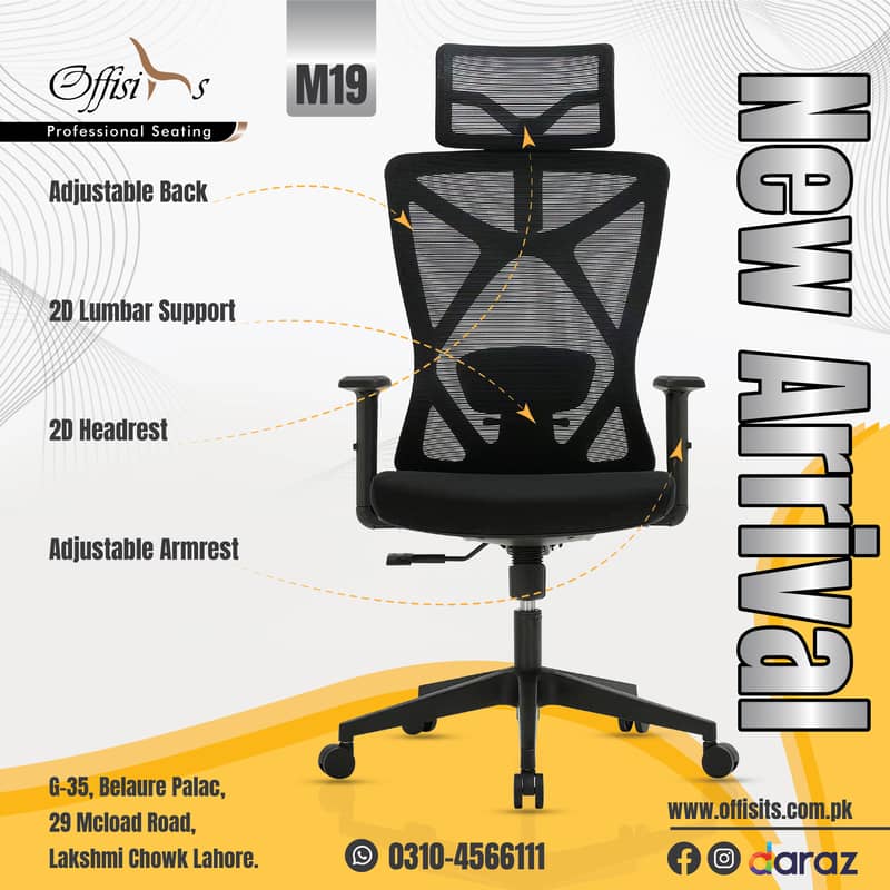 Imported office chair l ErgonomicChairs l Executive Chairs 1