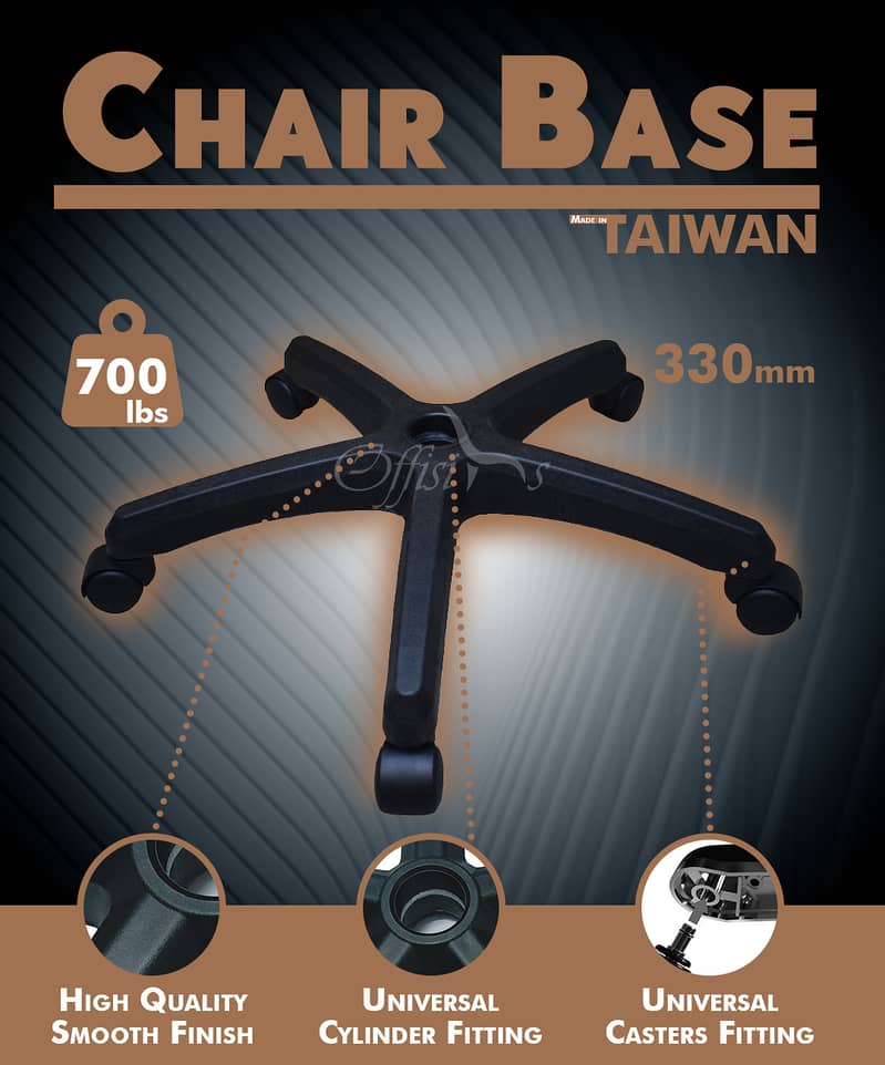 High End Ergonomic Chair with Lumbar Support - 1 Year Warranty 8