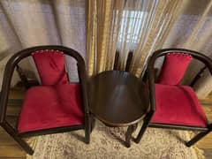 Table and chair set for sale