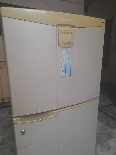 A domestic fridge Japan made Mitsubishi "Tiara" 7