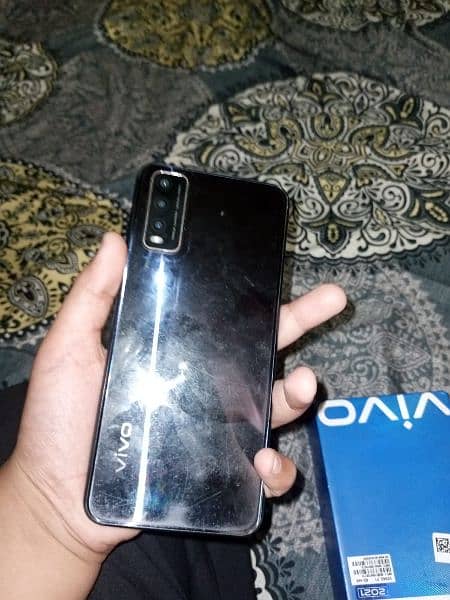 VIVO y20 mobile all condition good for sale. (EXCHANGE IS POSSIBLE) 1
