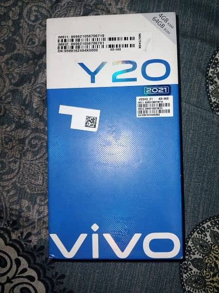 VIVO y20 mobile all condition good for sale. (EXCHANGE IS POSSIBLE) 2