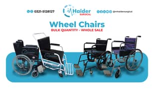 Wheel Chairs Imported & Local, Bulk Quantity Whole Sale Rates