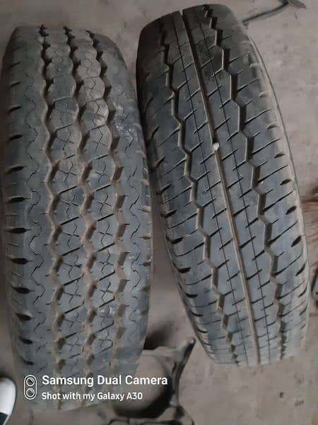 2 tyre or rim 185. R. 14. no puncher 3