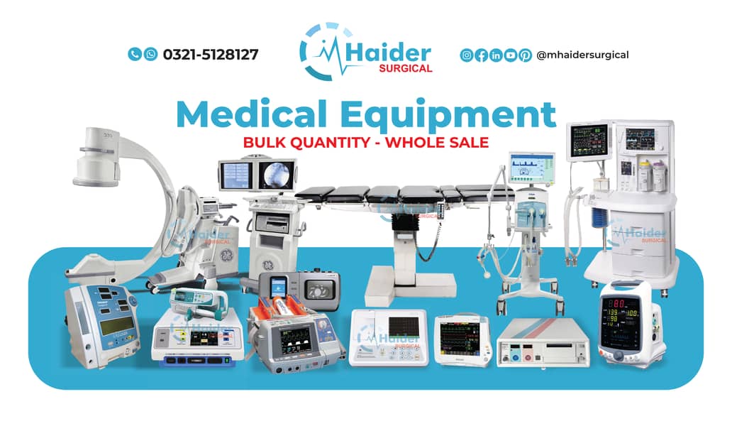 Medical equipment /hospital equipment/importer /refurbished and new 0