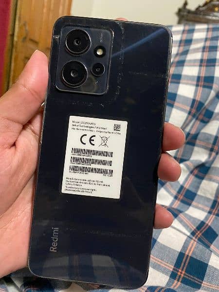 Redmi note 12 Phone with box in excellent condition 1