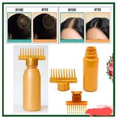 hair oil golden bottle available here