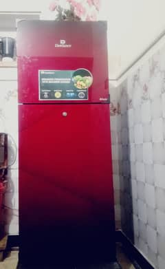 Avante Pearl Red Double Door Refrigerator