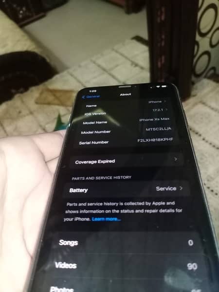 Iphone xsmax 64 gb PTA approved 2