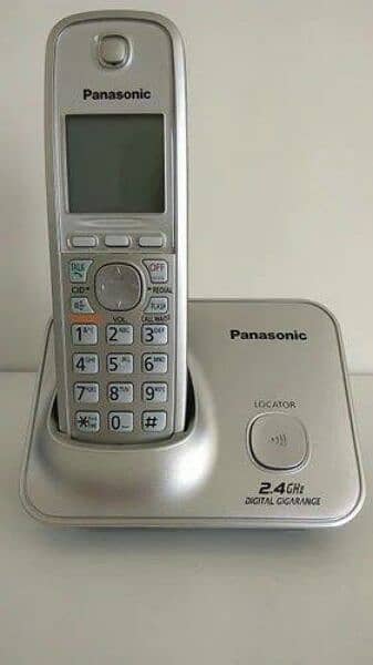 ORIGINAL Panasonic 3711 Malaysia Cordless Phone Free delivery Pakistan 0