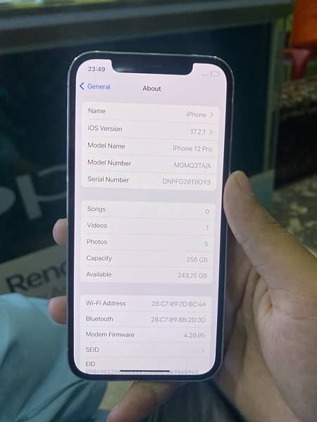 Iphone 12 pro Pta approved 3