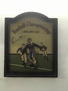 decoration football england 3d painting relief painting