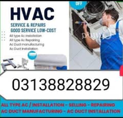 AC service repairing and gas charging fitting compressor change 0