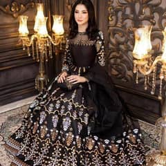 black fancy dress