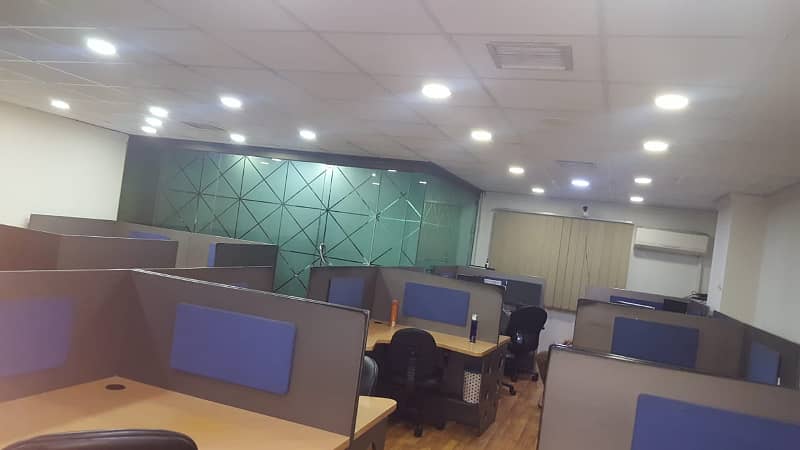 850 square Feet Brand New Corporation Furnished Office For Rent At Main Boulevard gulberg 3 Lahore 2
