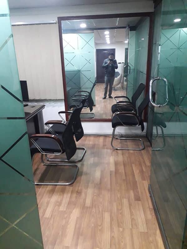 850 square Feet Brand New Corporation Furnished Office For Rent At Main Boulevard gulberg 3 Lahore 8
