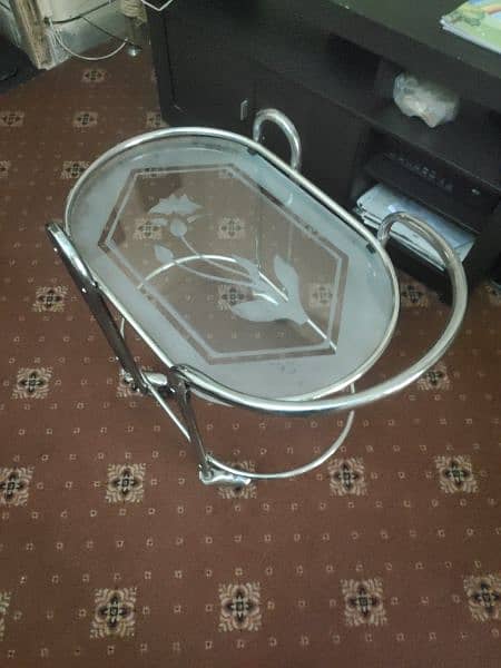 Glass Trolley (Price is negotiable) 2