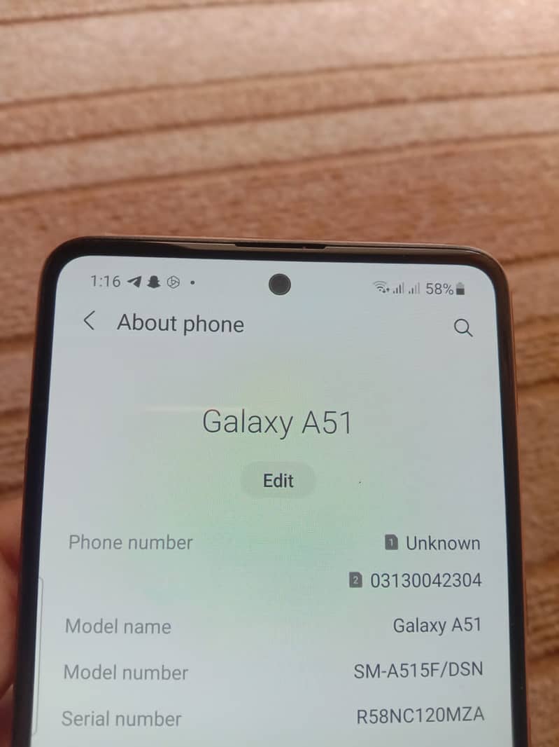 Samsung galaxy a51 8